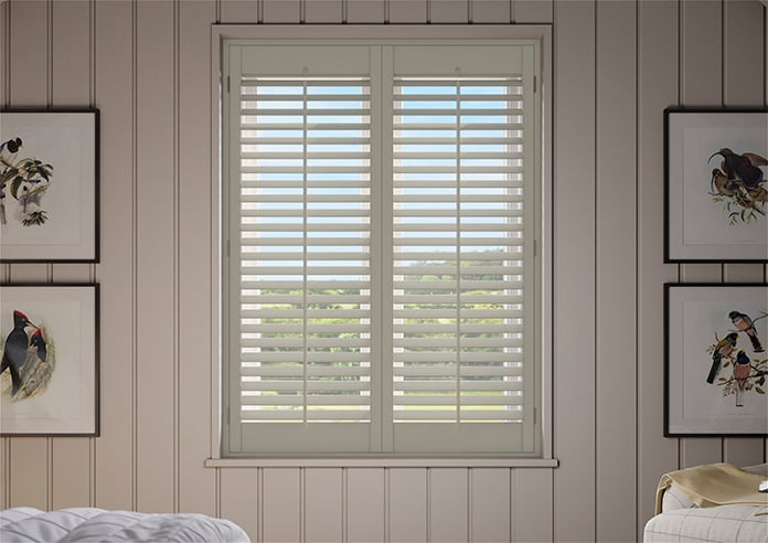 Bromley, Urban Greige - Full Height Plantation Shutter - Image 3